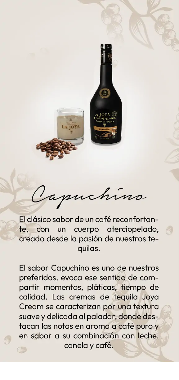 Crema de Tequila Joya Cream CocoVainilla Tequila La Joya